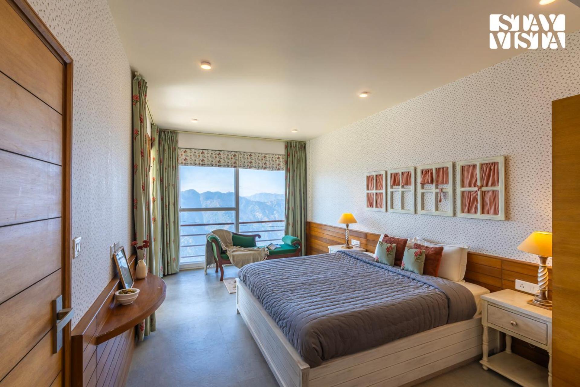 Stayvista At Orchards - Elysium Estate With Wifi, Bonfire シムラー エクステリア 写真