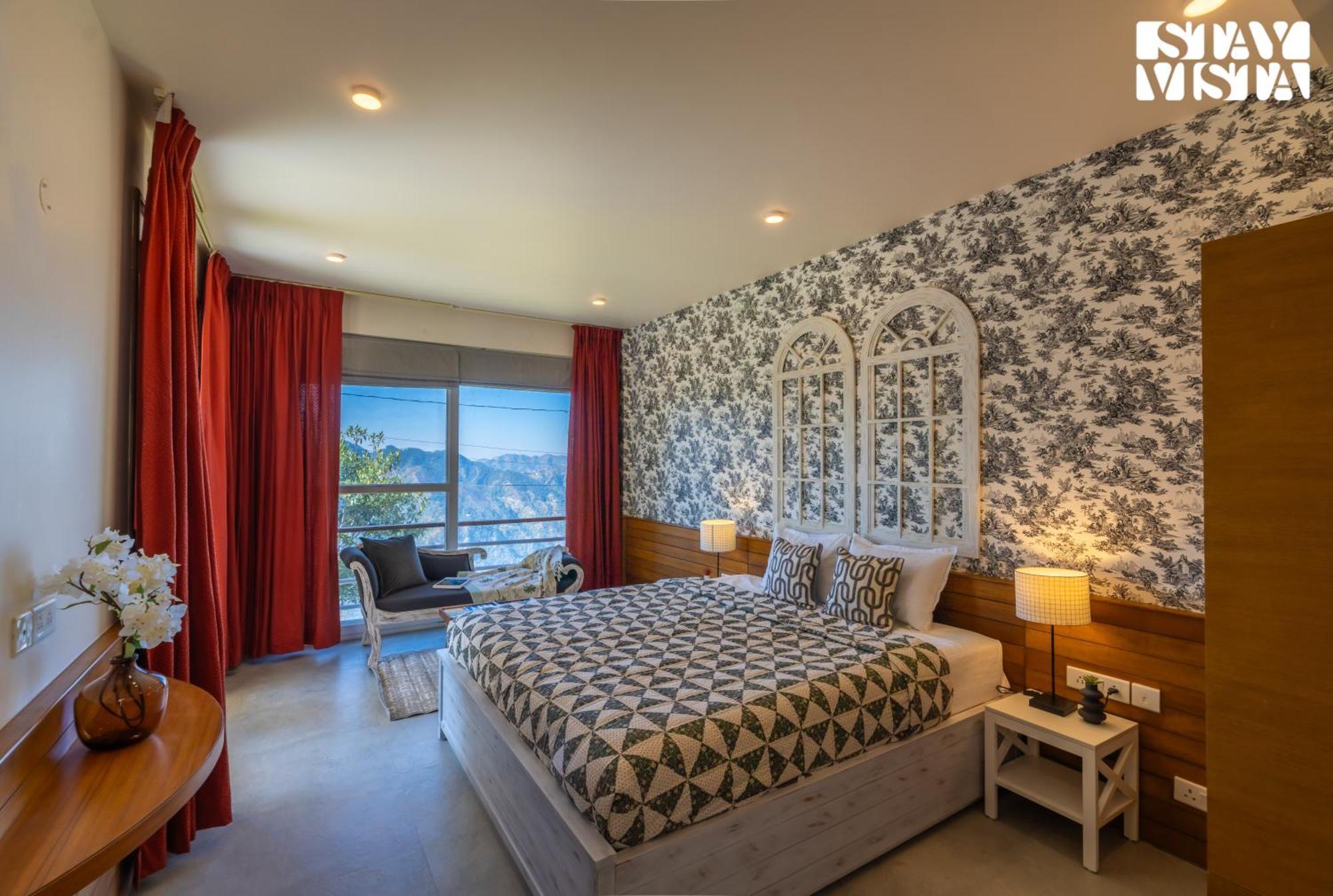 Stayvista At Orchards - Elysium Estate With Wifi, Bonfire シムラー エクステリア 写真