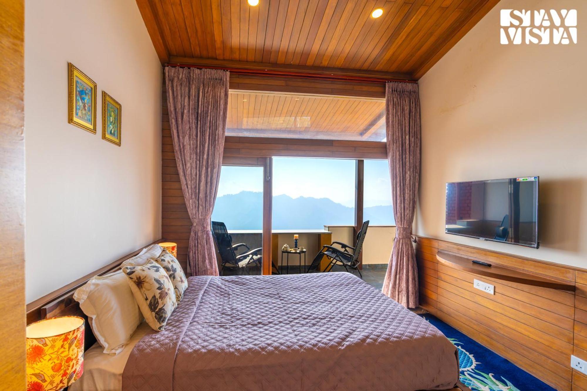 Stayvista At Orchards - Elysium Estate With Wifi, Bonfire シムラー エクステリア 写真