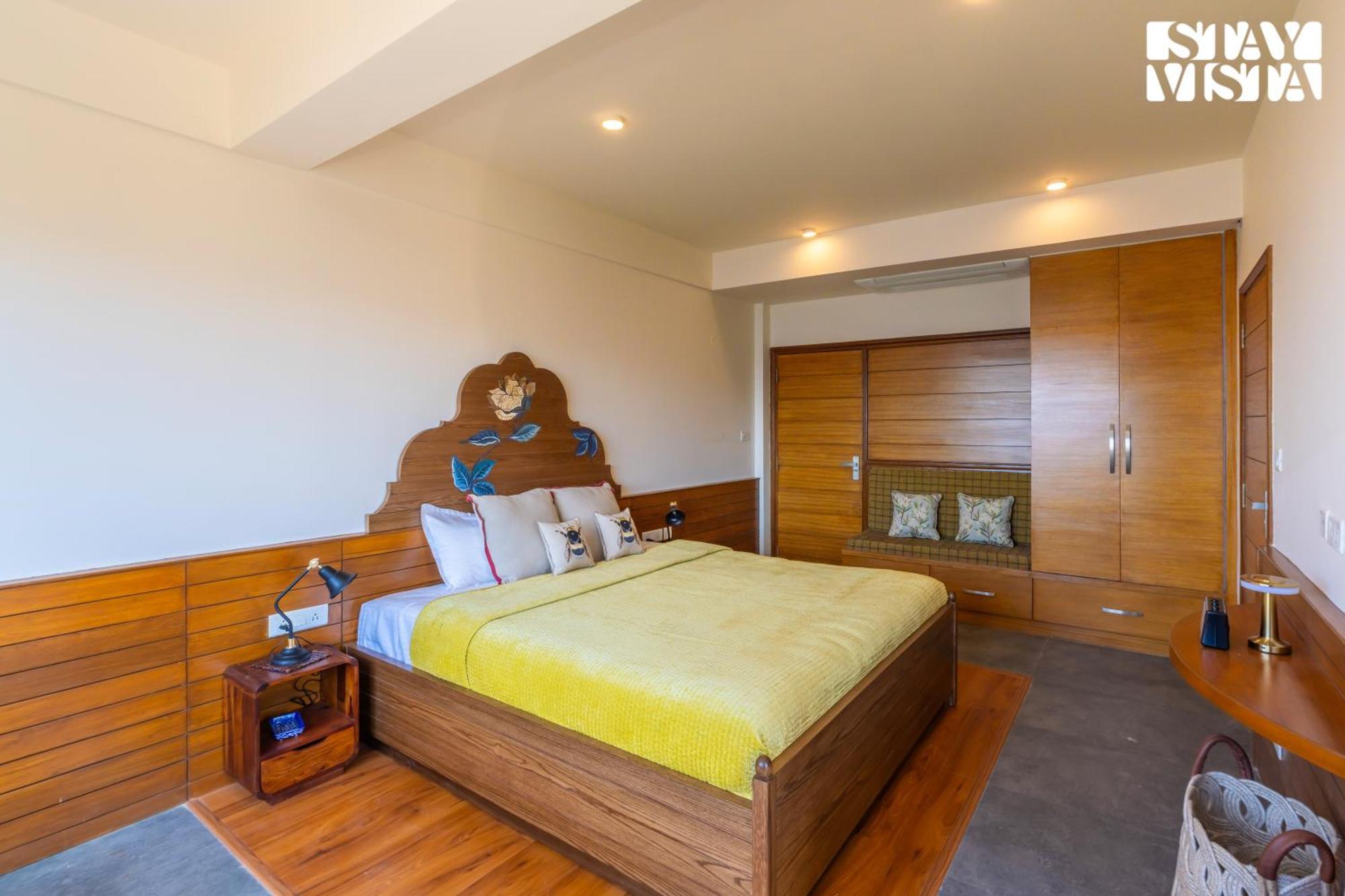 Stayvista At Orchards - Elysium Estate With Wifi, Bonfire シムラー エクステリア 写真
