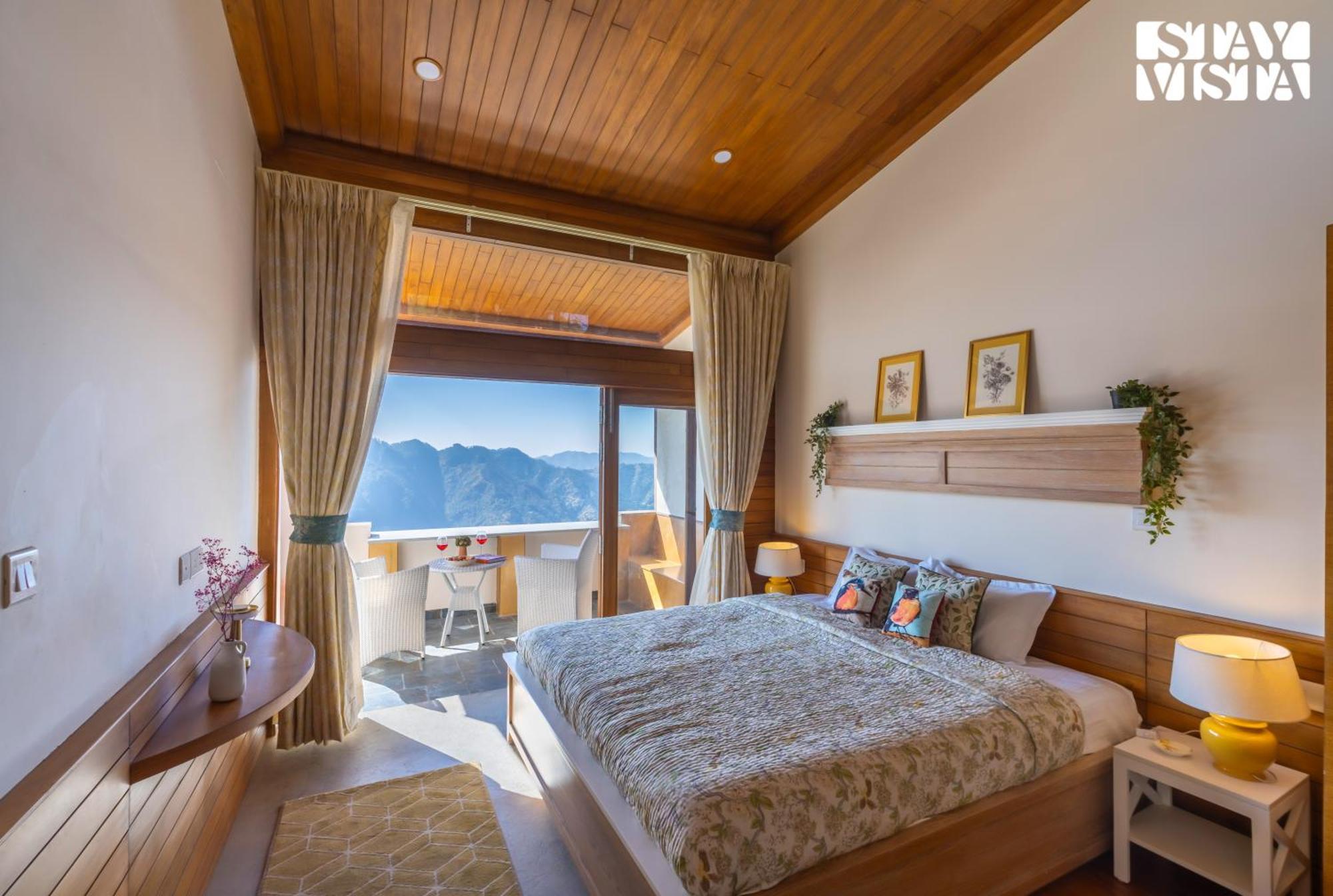 Stayvista At Orchards - Elysium Estate With Wifi, Bonfire シムラー エクステリア 写真